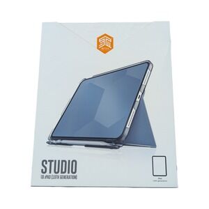 BbN STM Studio 10th Gen iPad Case W/ Apple Pencil Storage Gen 1- Blue